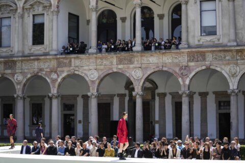 Valentino challenges masculine notions, opening Milan Fashion Week menswear previews