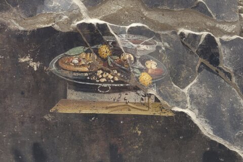 That’s no pizza: A wall painting found in Pompeii doesn’t depict Italy’s iconic dish
