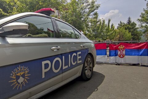 Kosovo says 3 border police officers  'kidnapped' by Serbia; Belgrade says they crossed illegally