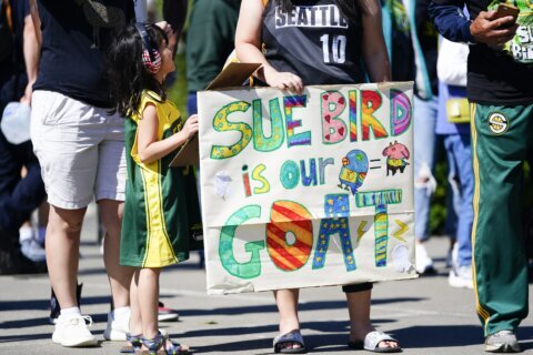 Sue Bird commands floor once more as her No. 10 retired by the Seattle Storm