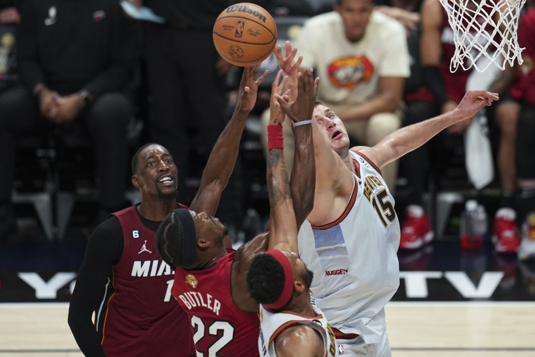 Nuggets take home 1st NBA title in rugged Game 5 win over Heat