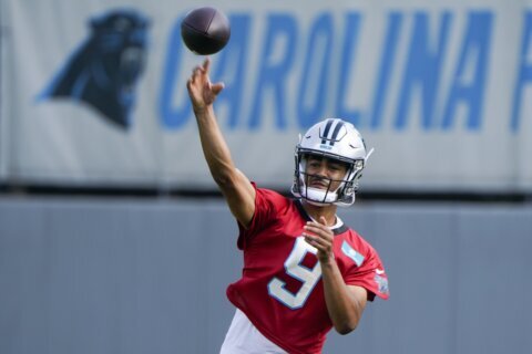 Panthers hand first-team reps over to rookie QB Bryce Young