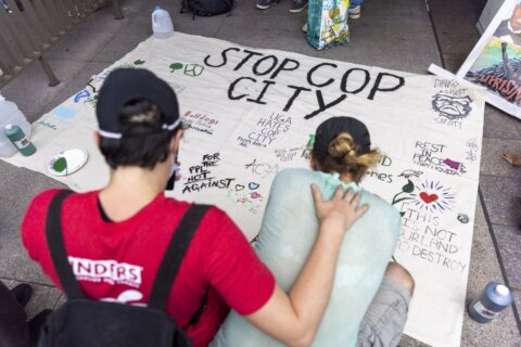 ‘Stop Cop City’ activists pack Atlanta City Hall ahead of crucial vote