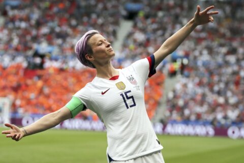 Morgan and Rapinoe selected for the US Women’s World Cup roster