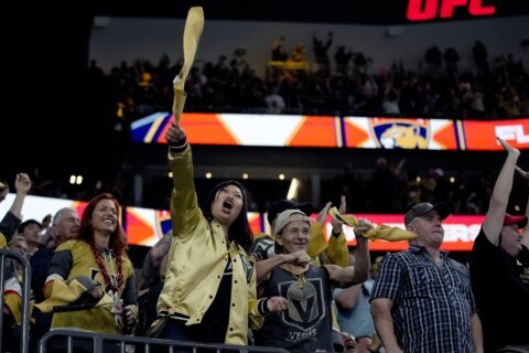 Vegas Golden Knights and fans celebrate 1st NHL championship with parade and rally
