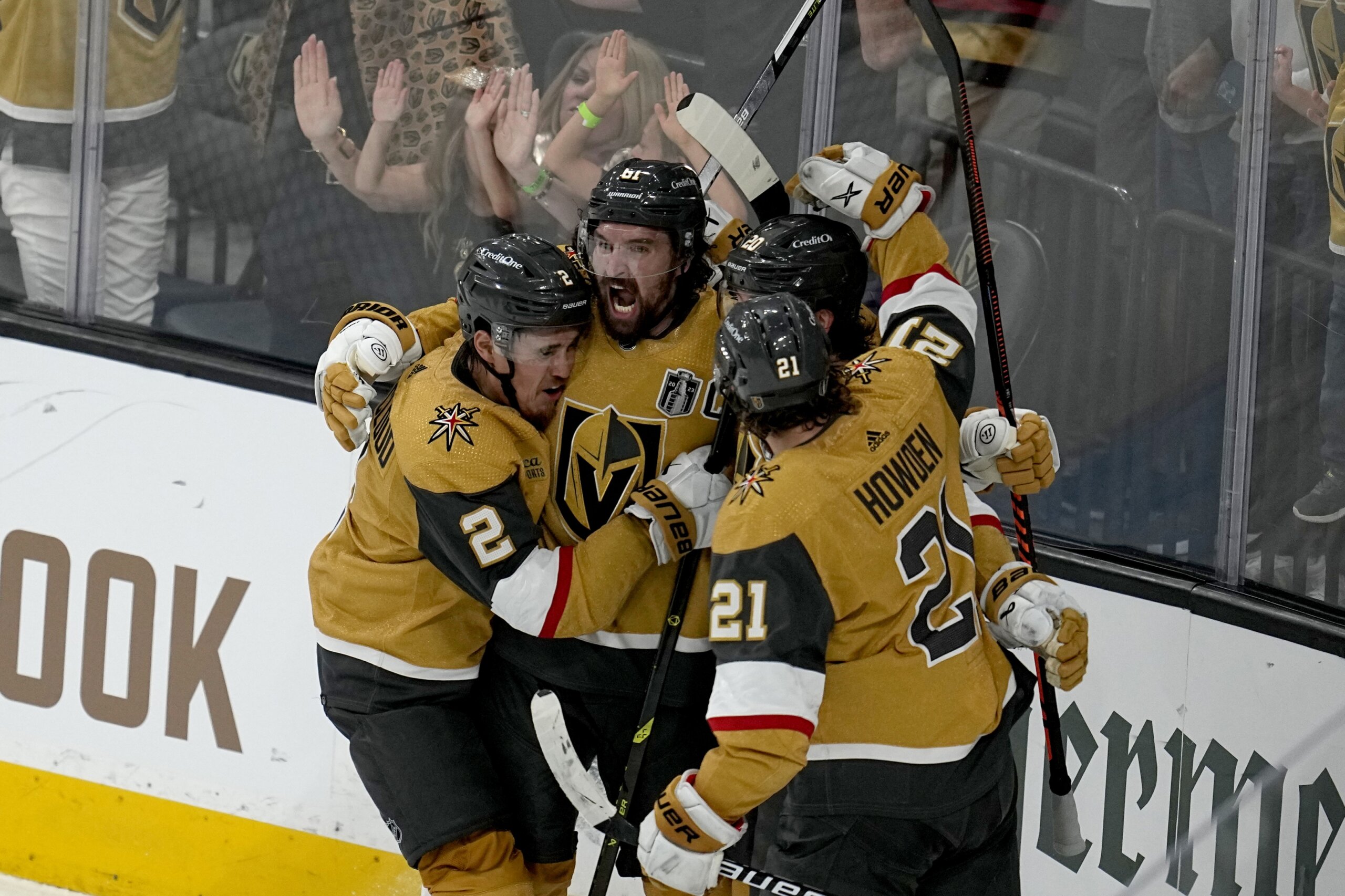 Vegas Golden Knights Come Back To Beat Florida Panthers In Game 1 Of ...