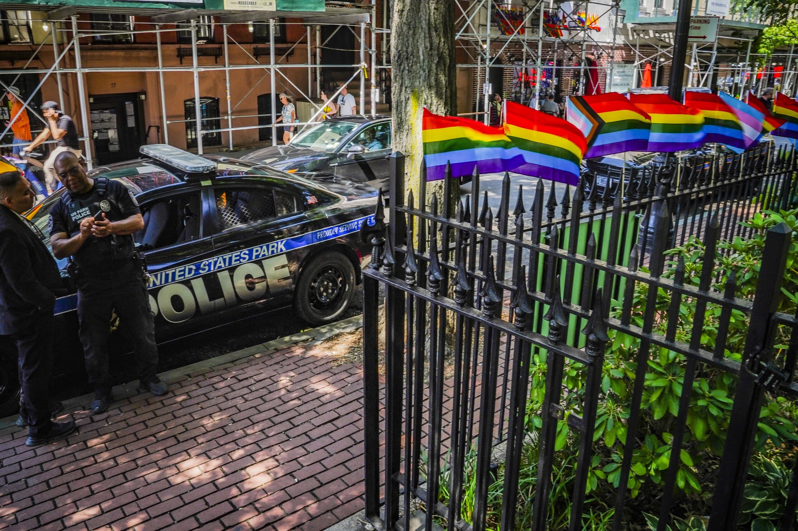 LGBTQ+ pride flags vandalized at Stonewall National Monument 3 times during Pride month – WTOP News