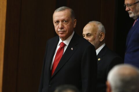Turkey’s Erdogan takes oath of office, ushering in his third presidential term
