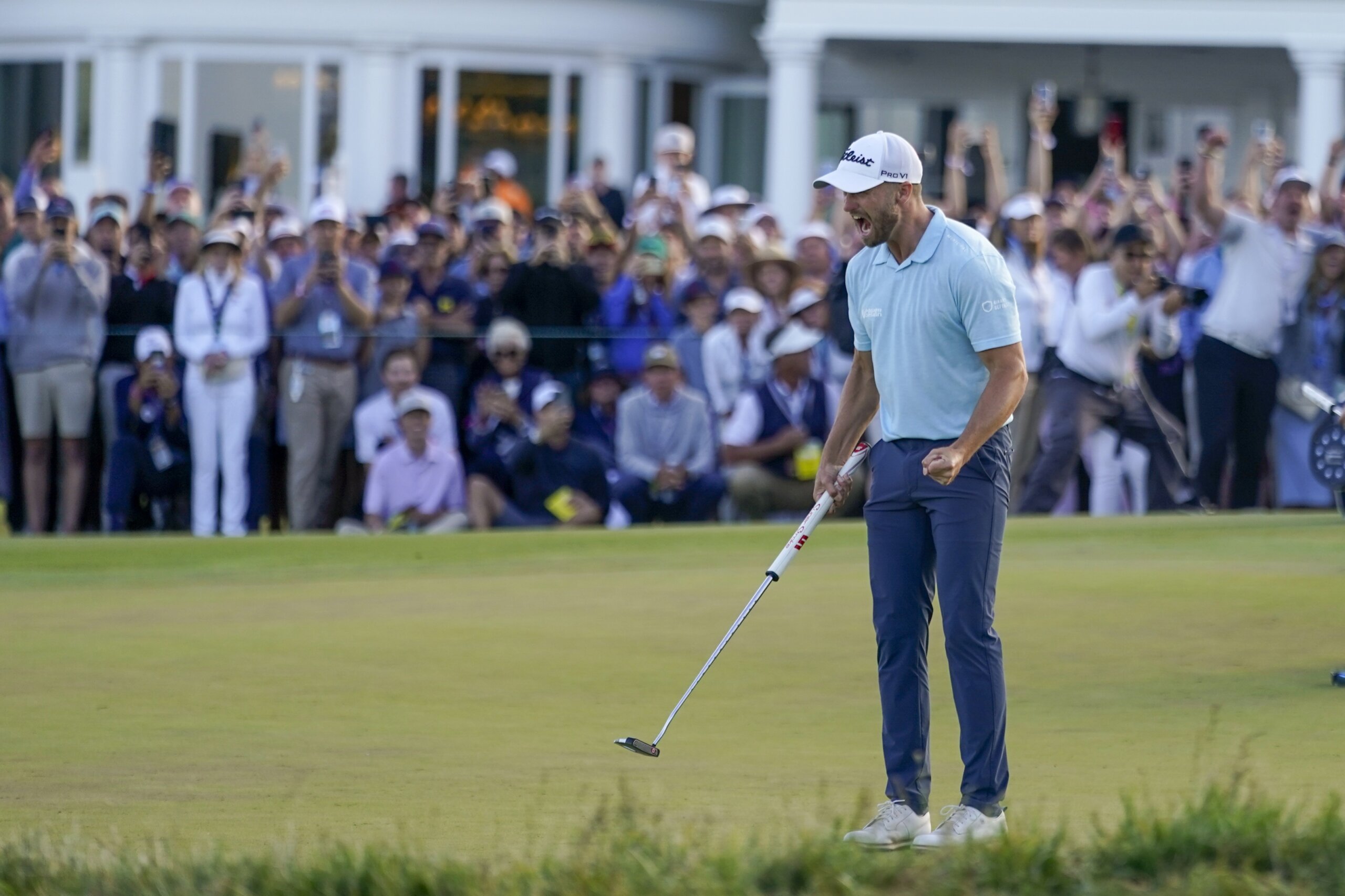 Wyndham Clark plays big and a major champion at the US Open