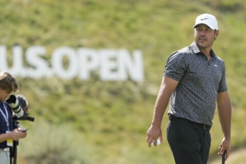 'Big Game Brooks' Koepka blocks out the chaos as he chases another US Open title