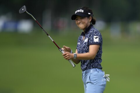 Maguire retains 1-shot lead in Women's PGA Championship with Jenny Shin second