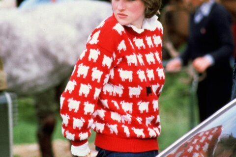 Princess Diana’s famous ‘black sheep’ sweater is going up for auction