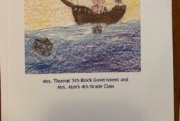 A sample page from one of the books. (Courtesy LCPS)