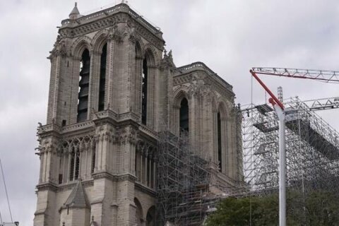 Notre Dame cathedral reconstruction project takes a big leap forward