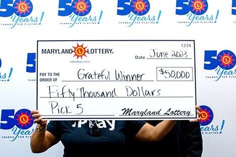 A Maryland woman played her lottery numbers for over a year. A simple switch turned her into a $50,000 winner