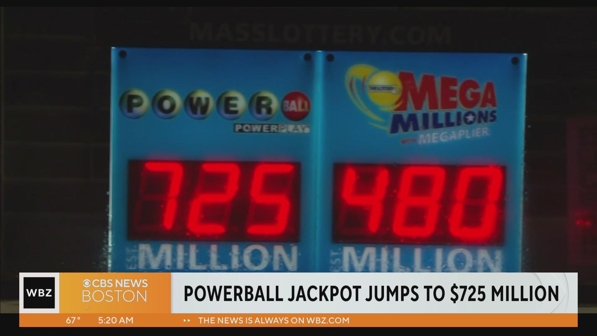 Powerball jackpot grows to 725 million, 7th largest ever WTOP News