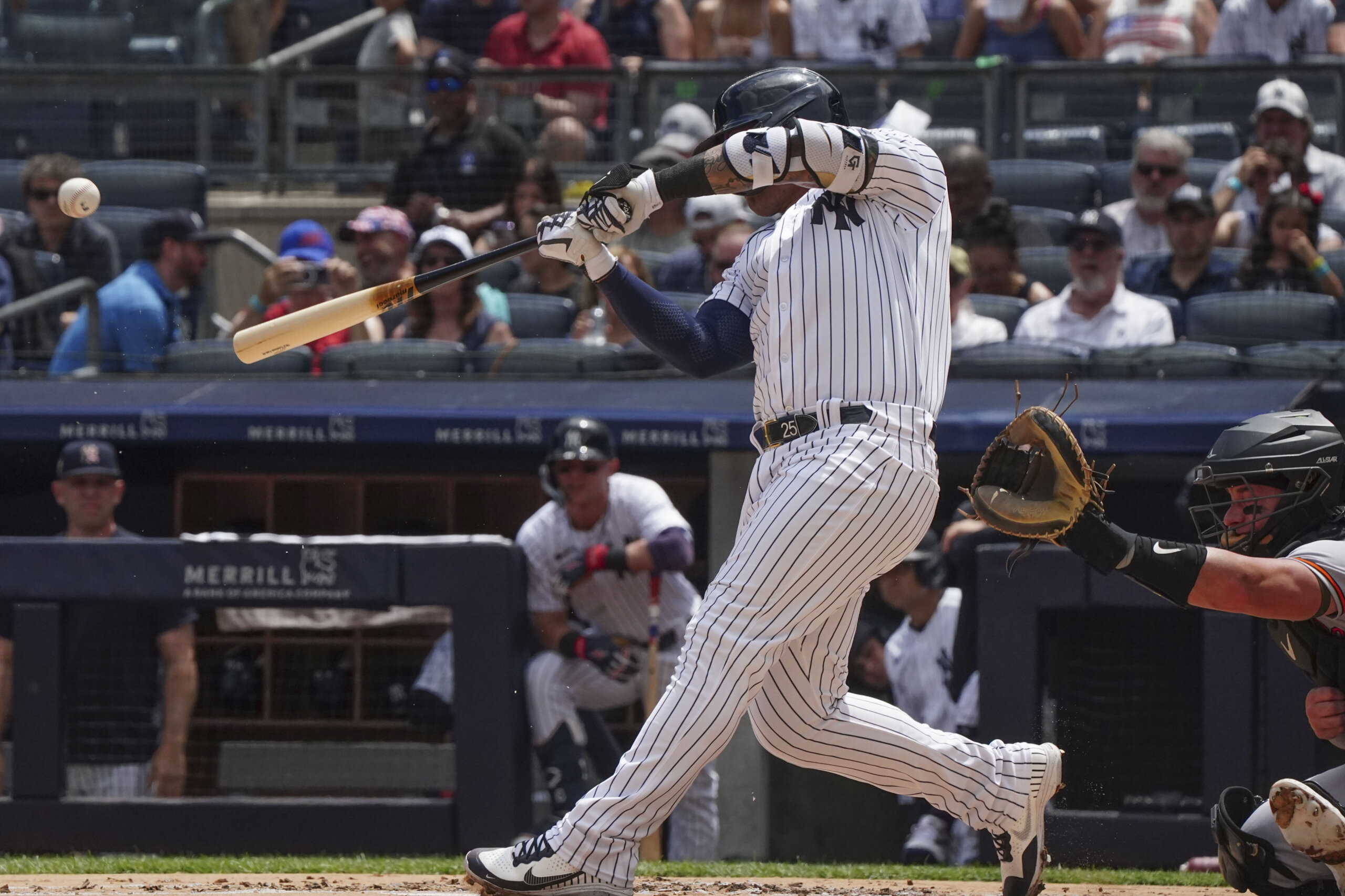 Gleyber Torres' two-run homer, 04/29/2022