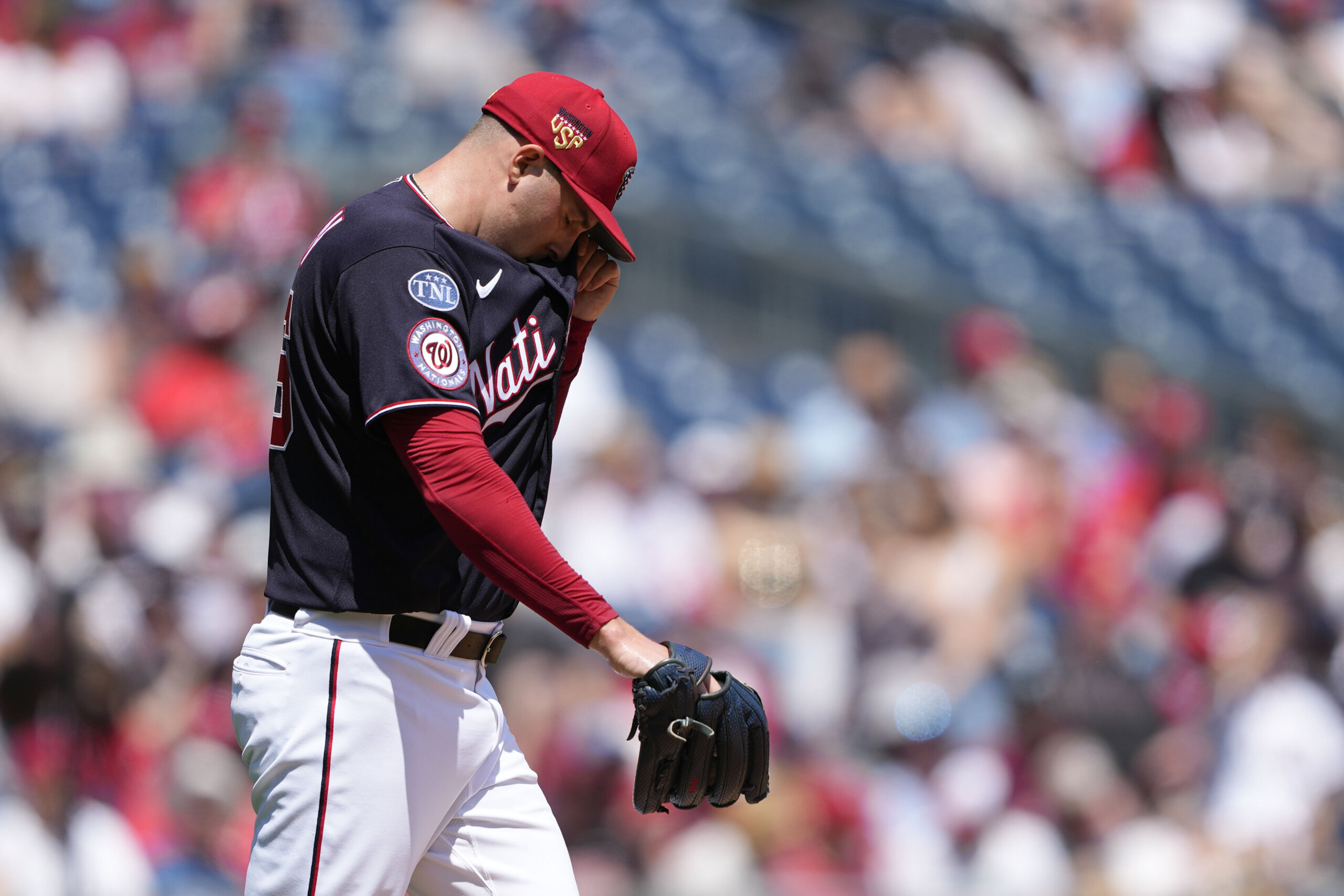 Washington Nationals' Patrick Corbin shows signs of life late in