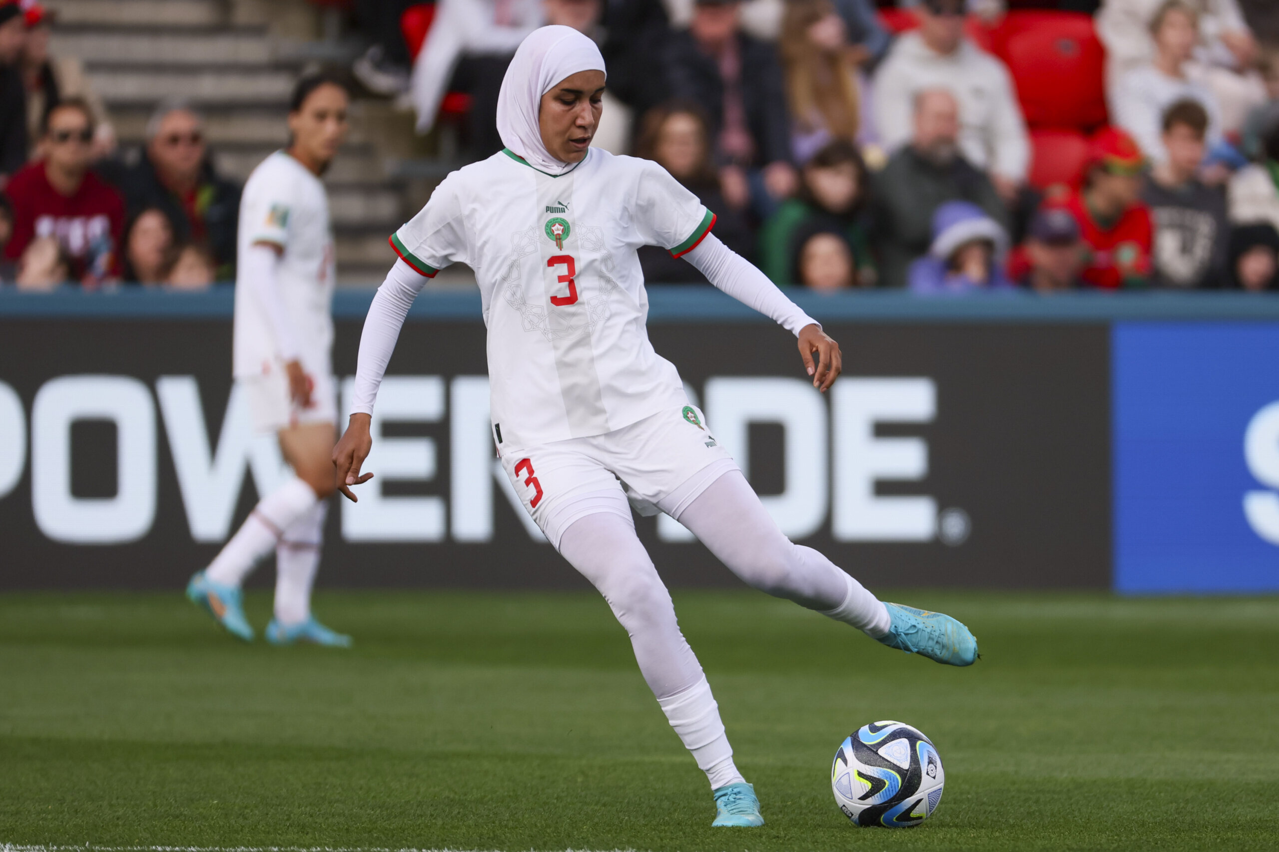 Morocco's Nouhaila Benzina first to wear hijab at Women's World Cup