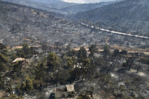 Fire crews lose control of blaze near Athens as southern Europe heat wave keeps communities on alert