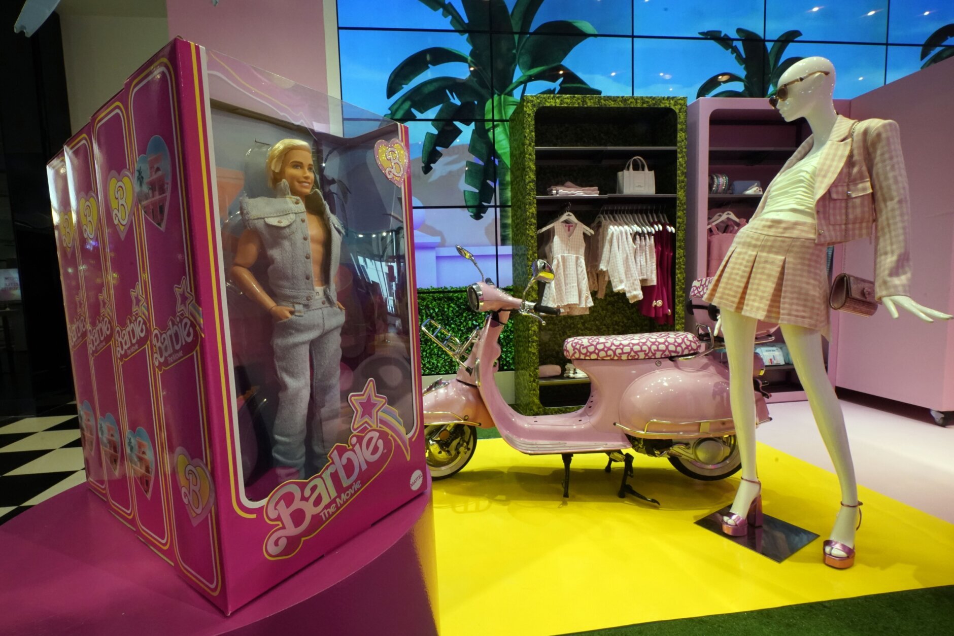 Awash in pink, everyone wants a piece of the 'Barbie' movie marketing mania  - WTOP News
