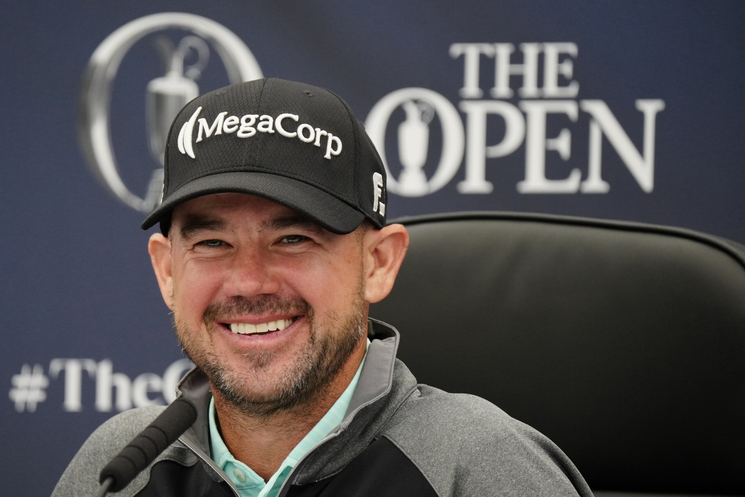 Brian Harman matches British Open records at Hoylake and leads Tommy