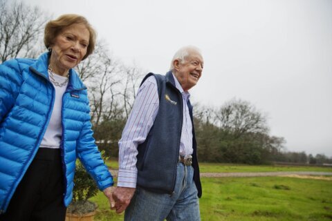 Jimmy and Rosalynn Carter mark 77th wedding anniversary at home in Plains, Georgia