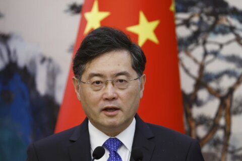 China removes its outspoken foreign minister during a bumpy time in relations with the US