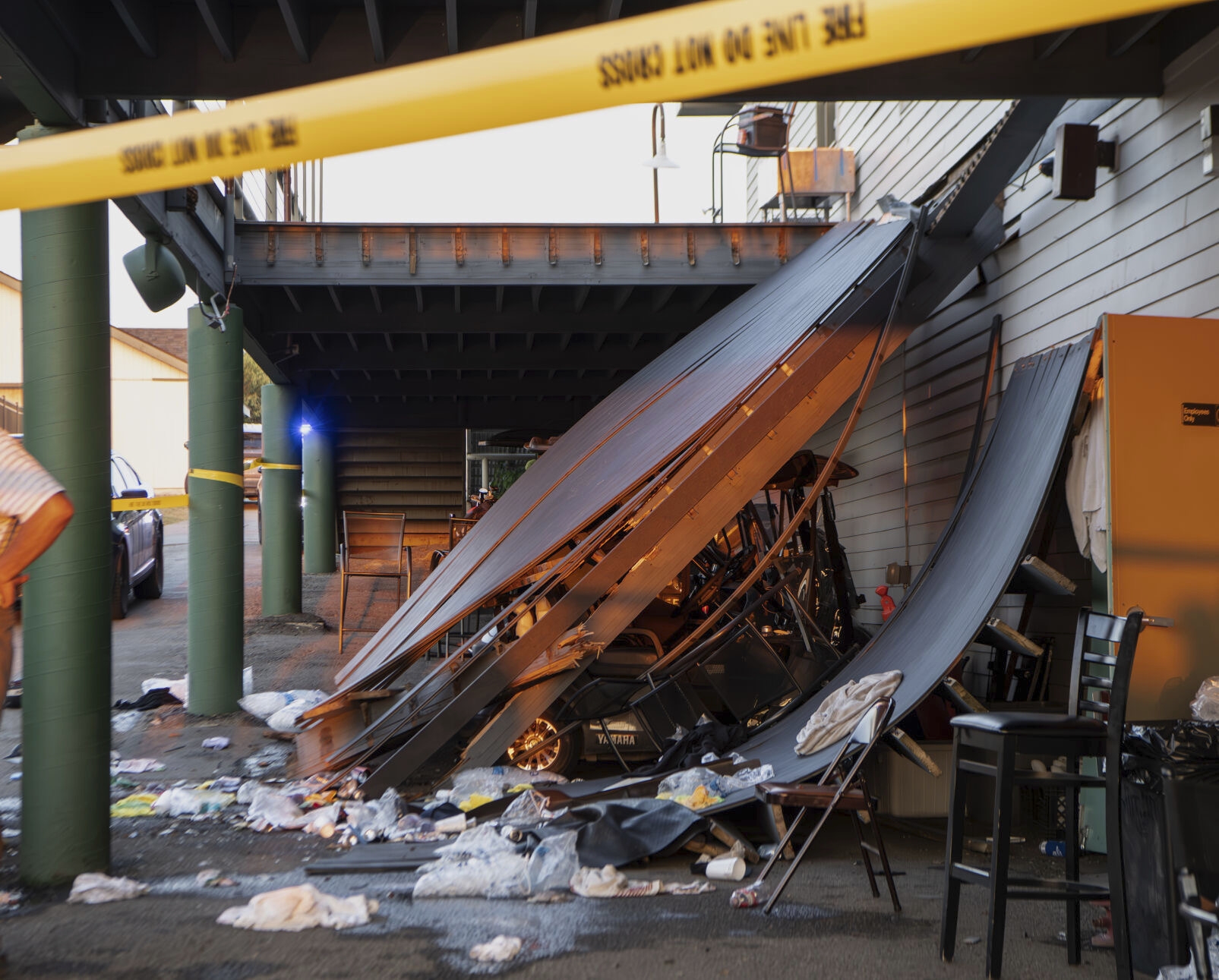 Deck Collapse At Montana Country Club Leaves More Than 30 Injured 