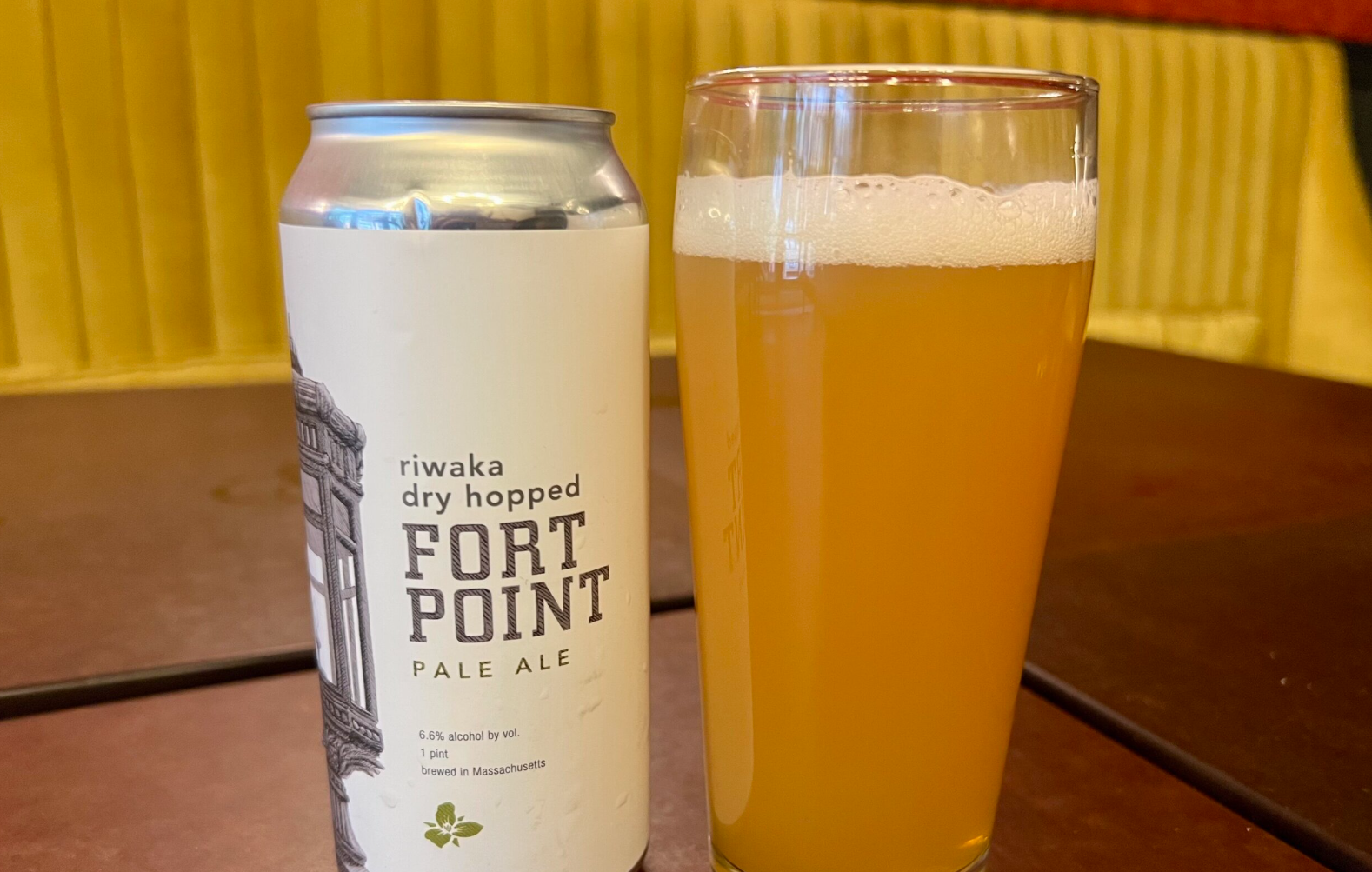 Wtops Beer Of The Week Trillium Riwaka Dry Hopped Fort Point Pale Ale