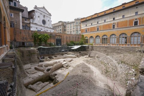Ruins of ancient Nero’s Theater discovered under garden of future Four Seasons near Vatican