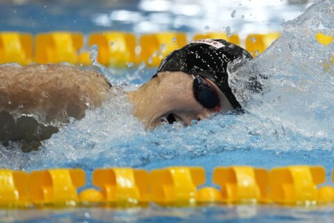 Katie Ledecky passes Michael Phelps for most individual golds at world championships