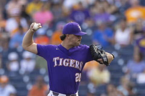 Pittsburgh selects hard-throwing LSU pitcher Paul Skenes with top pick of amateur draft