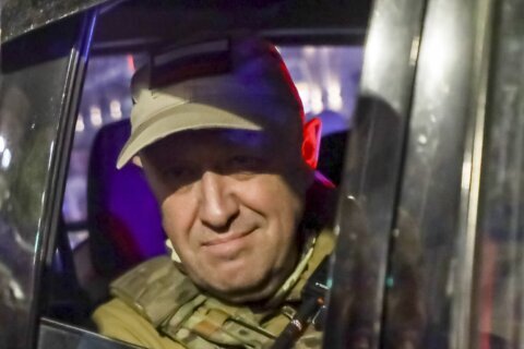 Video appears to show Russian mercenary chief Prigozhin for first time since short-lived mutiny