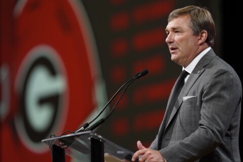 Georgia's Kirby Smart says complacency is the biggest threat to the Bulldogs' three-peat hopes
