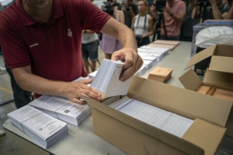 Voting fraud claims spread ahead of Spain's pivotal election