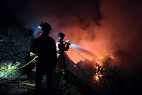 Better weather conditions help slow down La Palma wildfire in Spain’s Canary Islands