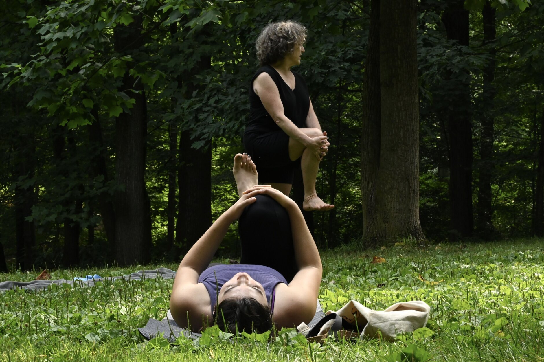 Be in the present moment': Accessible yoga classes in DC focus on overall  health - WTOP News