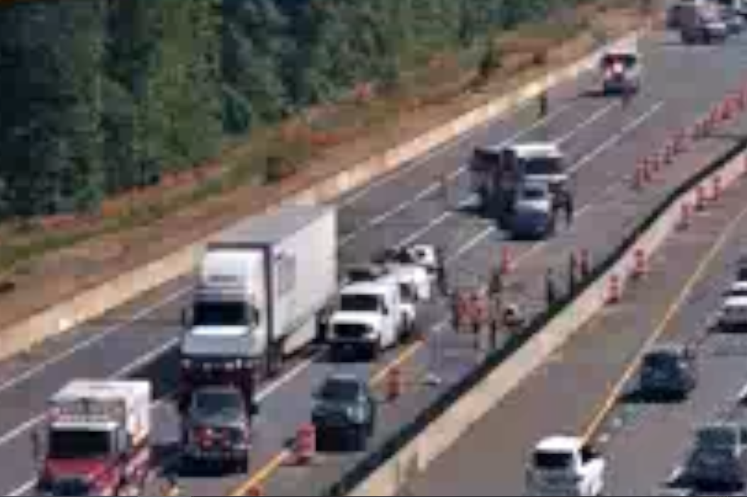 No injuries after multivehicle crash on Capital Beltway’s Inner Loop