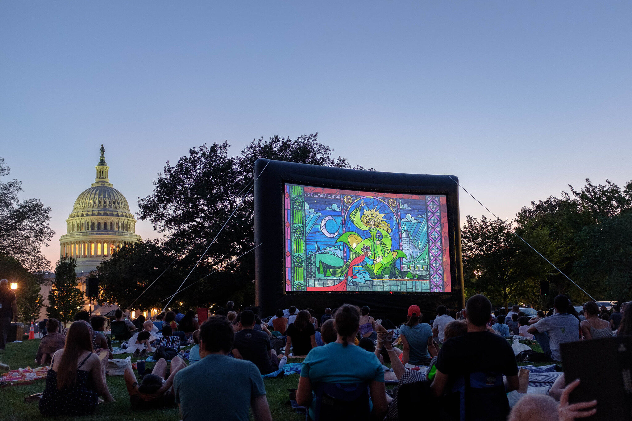 library of congress summer movies on the lawn