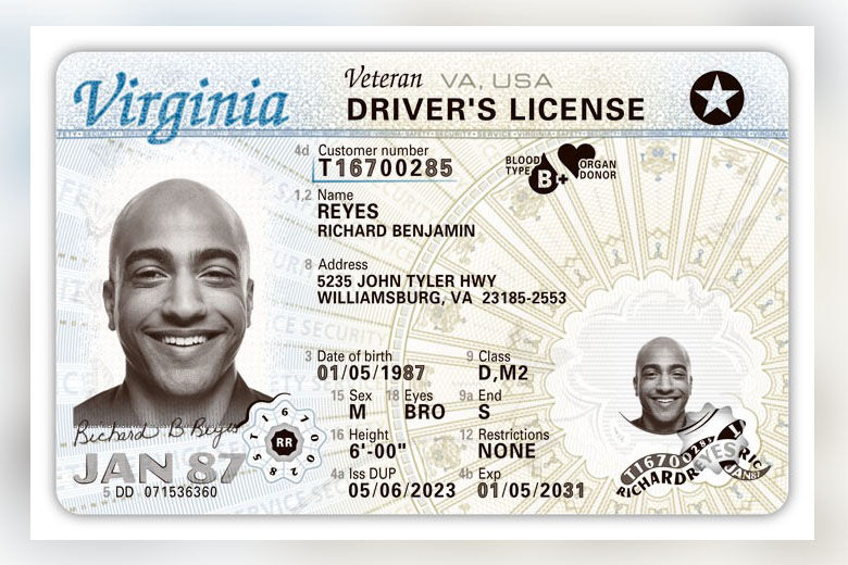 You can now list your blood type on your Virginia driver’s license – WTOP News