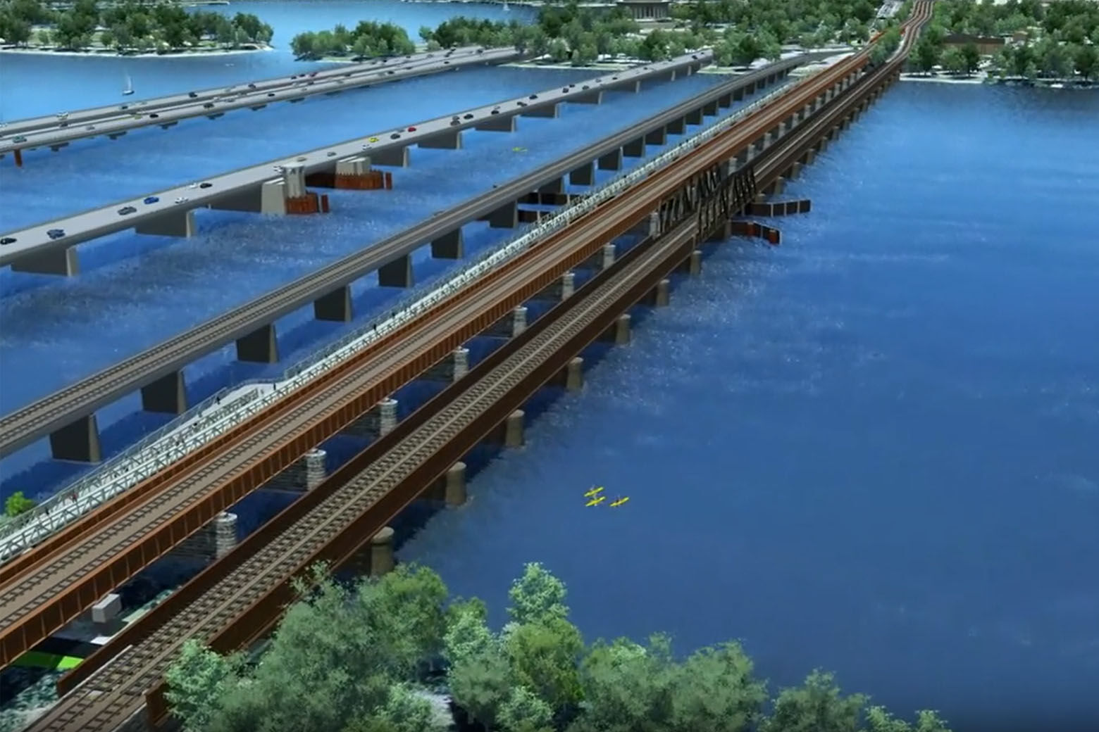 Big rail improvements headed to Northern Virginia — including a new Long Bridge – WTOP News