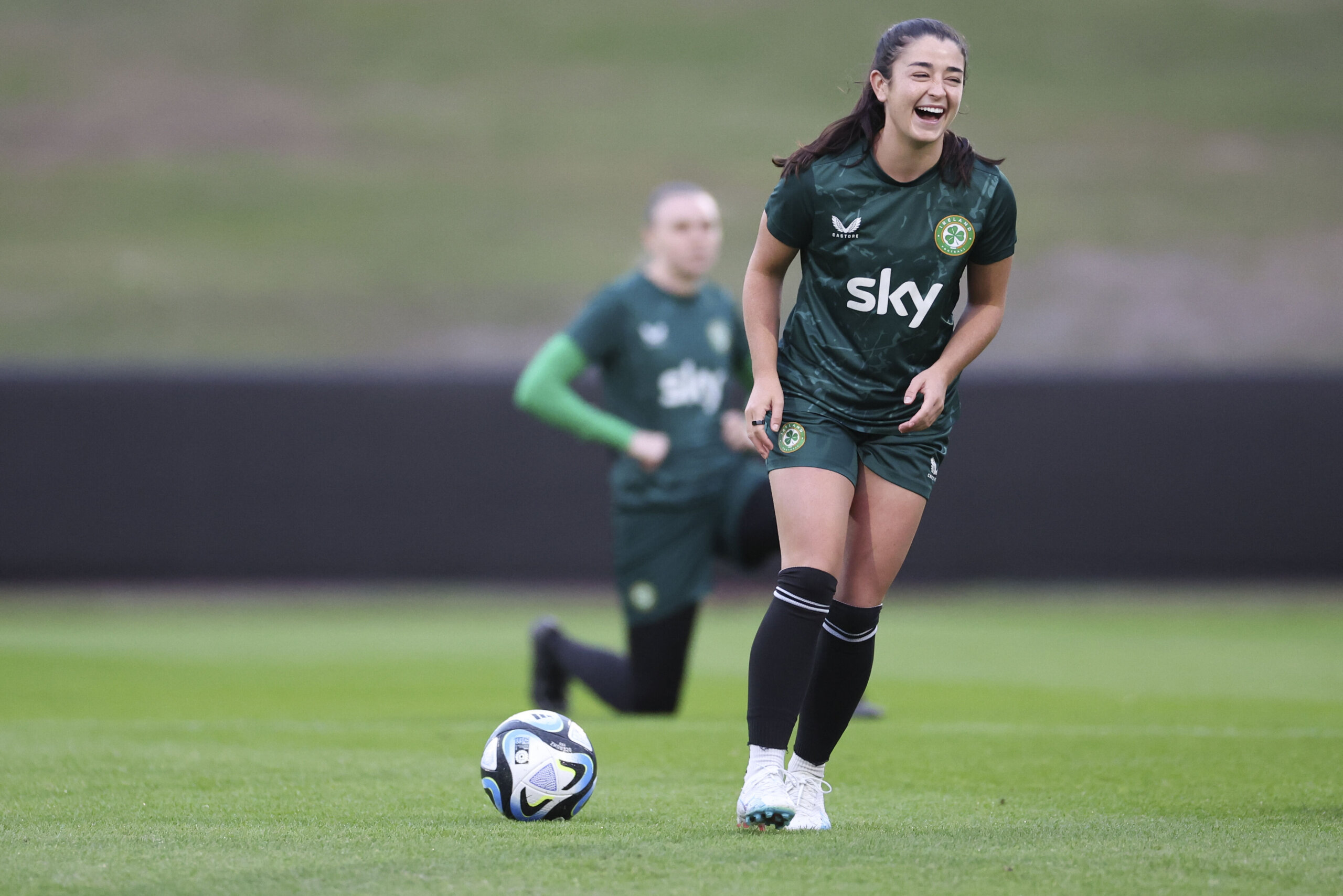 Marissa Sheva of Bucks County, Pennsylvania plays for Ireland women's soccer  team, NWSL's Washington Spirit