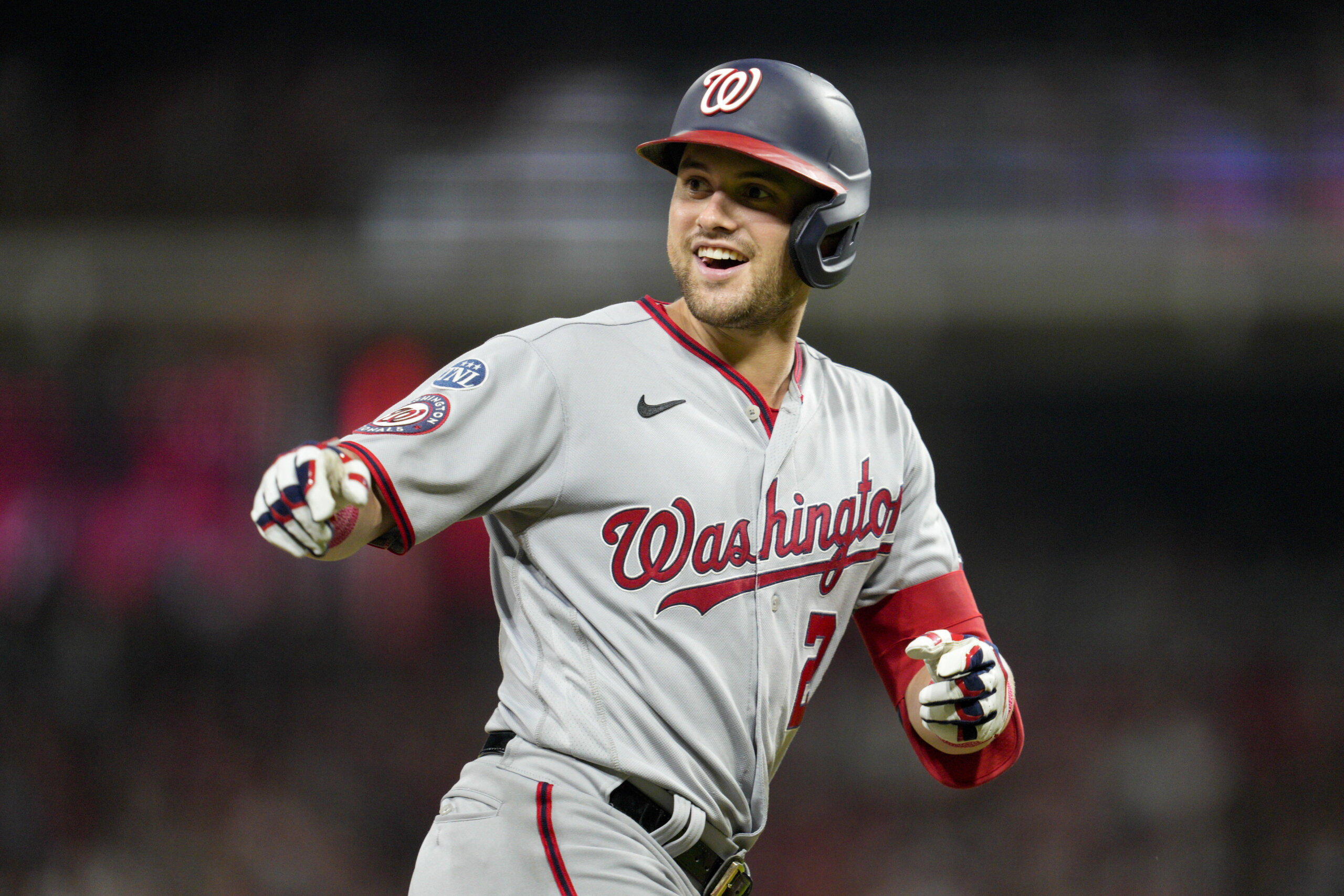 Pair of homers by Lane Thomas lifts the Washington Nationals over the  Cincinnati Reds 6-3