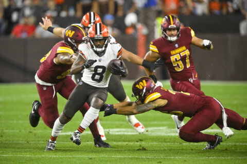 Photos: Cleveland Browns vs. Washington Commanders preseason game