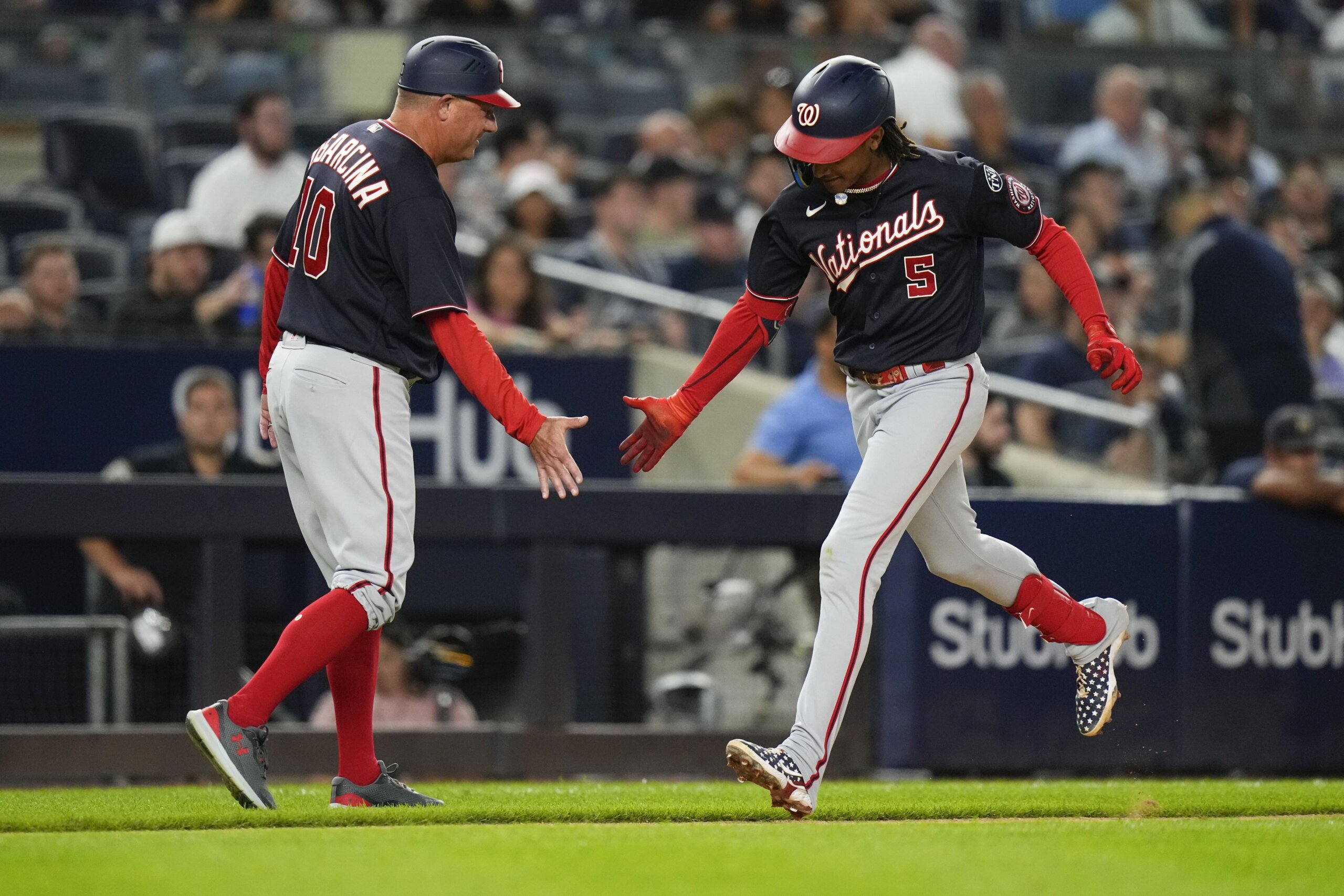 Washington Nationals 9-2 over New York Yankees for first win of