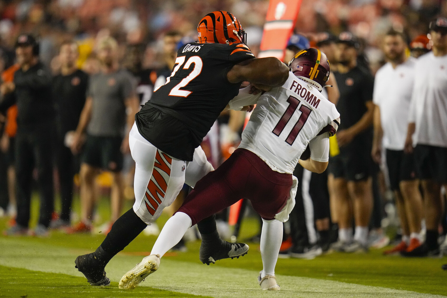 Browning makes a case to back up Burrow with his play in the Bengals'  preseason finale at Washington - ABC News