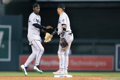 Chisholm’s 3-run homer helps Marlins defeat Nationals 6-1 to get back to .500
