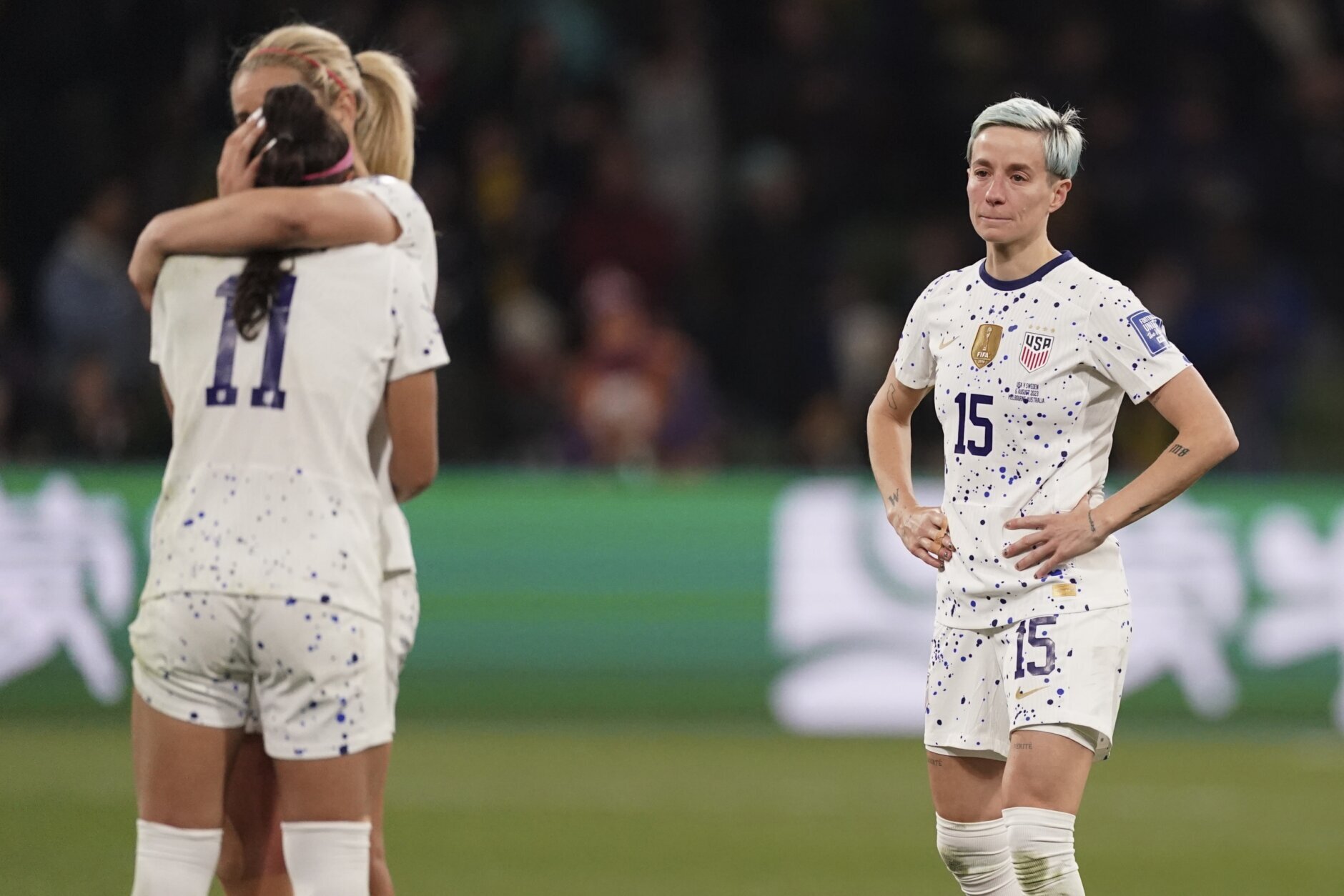 Defending champion U.S. crashes out of Women's World Cup after losing to  Sweden on penalty kicks - Washington Times