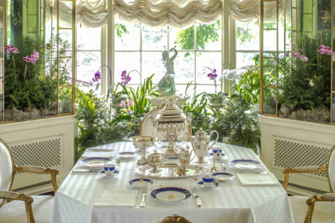 Breakfast room at the Hillwood Estate, Museum & Gardens